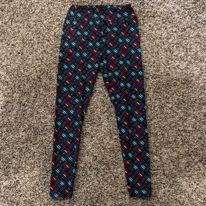 LuLaRoe Colorful Patterned Leggings - One Size Fits All